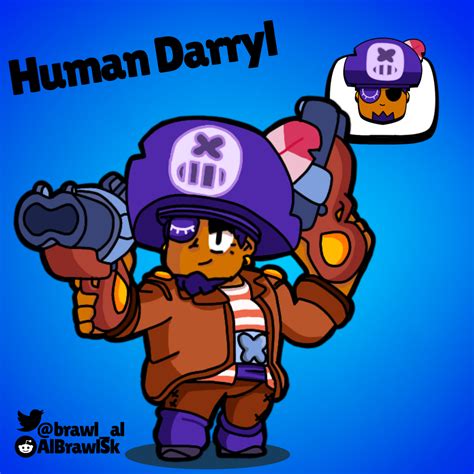 Brawl Stars Fan Art Darryl