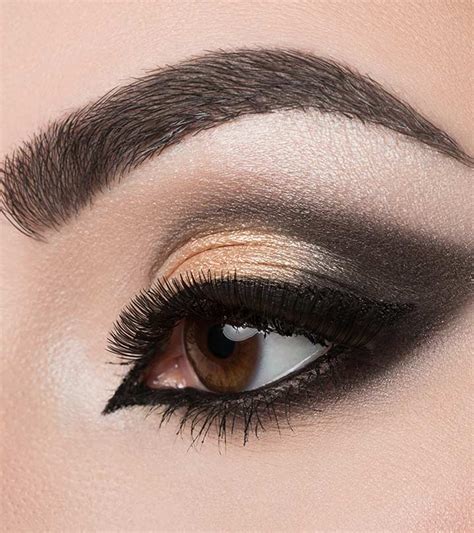 Dramatic Cut Crease Arabic Eye Makeup - Tutorial With Detailed Steps