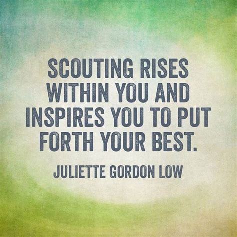 Juliette Gordon Low Quotes Gsusa - Quotes