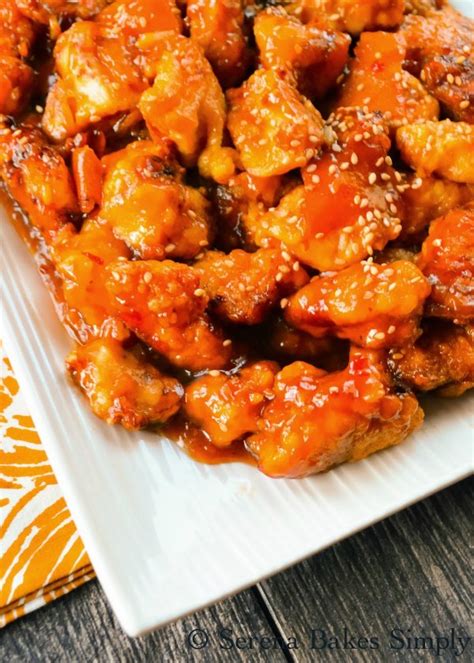 Chinese Orange Peel Chicken Gluten Free | Serena Bakes Simply From Scratch