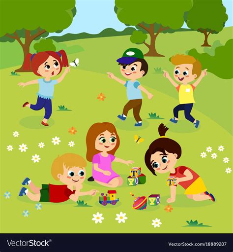 clipart kids playing outside 10 free Cliparts | Download images on ...