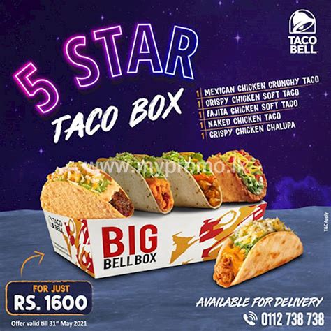 5 Star Taco Box at Taco Bell