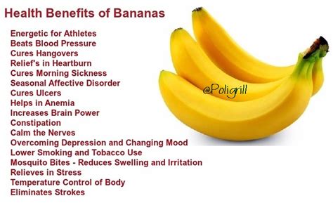 PoliGrill: Banana Benefits and Eating Guide