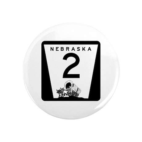 Highway 2, Nebraska Magnet by worldofsigns