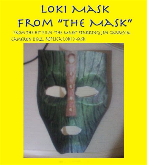 Loki Mask From The Mask Movie con Jim Carrey by MarKZ92 on DeviantArt