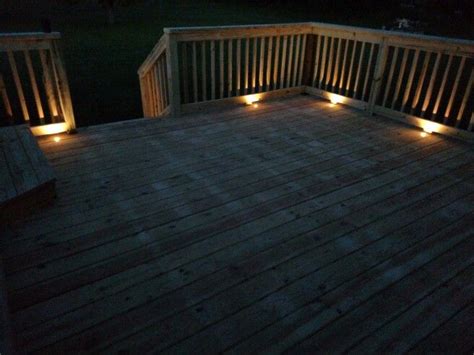 Deck lighting (recessed) - Horton Construction Mansfield, Ohio ...