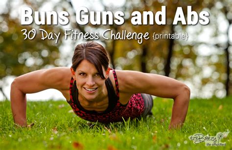 30 day fitness challenge