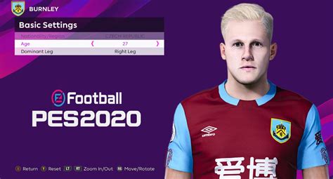 PES 2020 Faces Matěj Vydra by Rachmad ABs ~ SoccerFandom.com | Free PES Patch and FIFA Updates