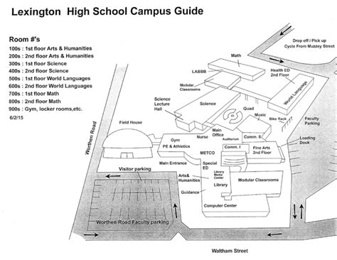 Campus Map – Lexington High School