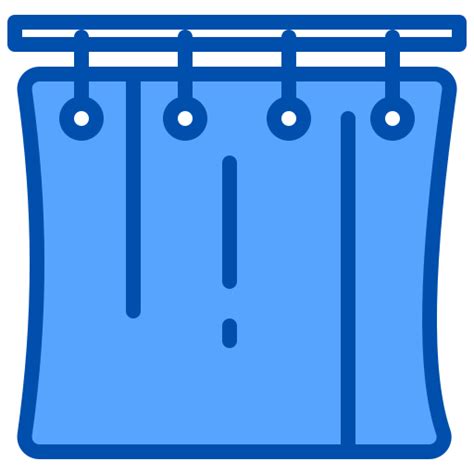 Shower curtains xnimrodx Blue icon