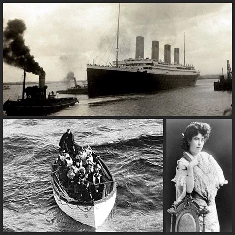 Photos of the RMS TITANIC rescue and the “Unsinkable” Molly Brown sold at auction for US 42 K ...