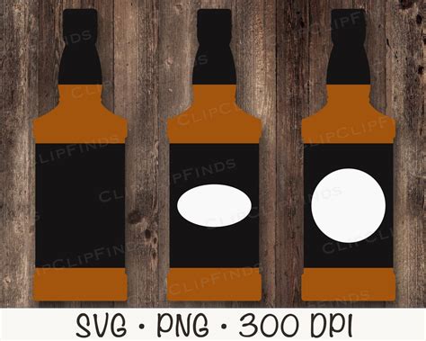 Whiskey Bottle, Whiskey SVG, PNG, Clip Art, Instant Digital Download - Etsy