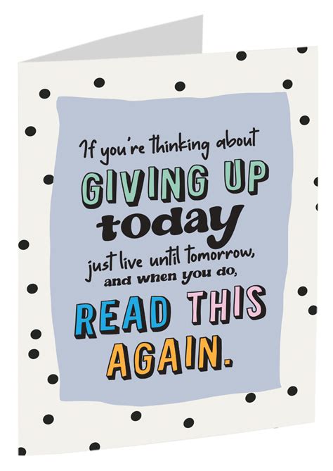 "Read This If You're Thinking About Giving Up" – The Depression Project