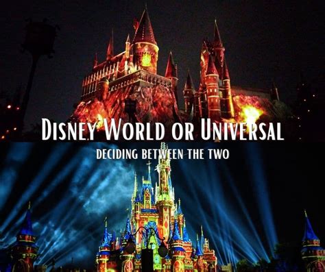 Disney World Or Universal Orlando: which is the best fun for you?