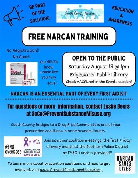 Narcan Training - Prevent Substance Misuse