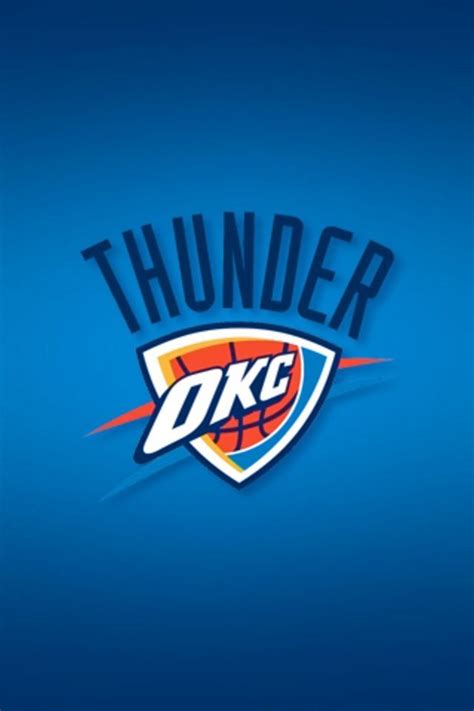 Similiar Okc Thunder Logo Wallpaper Keywords | Okc thunder, Oklahoma ...