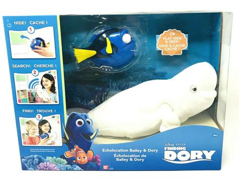 Finding Dory Echo Location Bailey & Dory Plush New #DisneyPixar | Barbuda, Tobago, Disney pixar