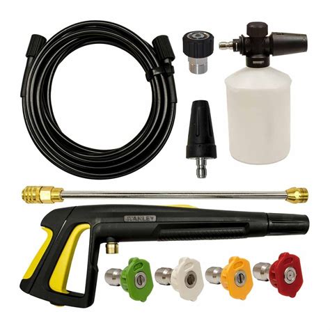 Stanley Electric Pressure Washer 10 Piece Pro Accessories Kit PW909300K ...