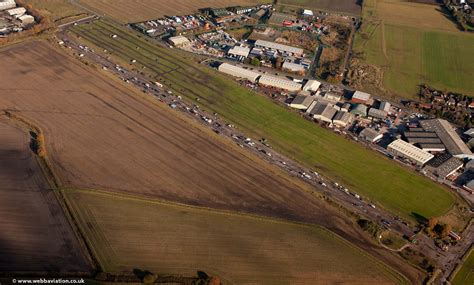 RNAS Burscough aka HMS Ringtail from the air | aerial photographs of Great Britain by Jonathan C ...