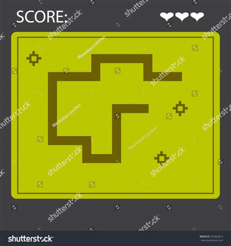 Snake Game Layout Stock Vector (Royalty Free) 347892815 | Shutterstock