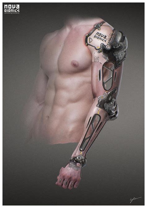 Cybernetic arm design | Robot design, Cyborg, Cyberpunk