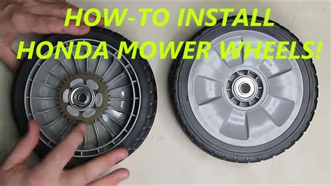 How To Replace Rear Wheels On Honda Lawn Mower | Reviewmotors.co