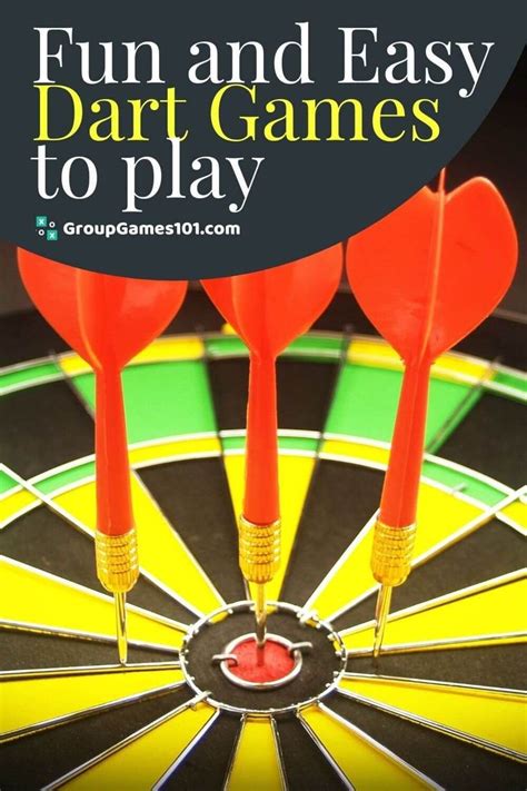 5 Fun and Easy Dart Games to Play for All Skill Levels | Darts game ...