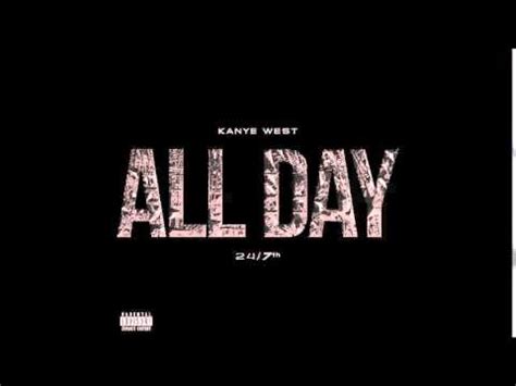 Kanye West - All Day instrumental - YouTube