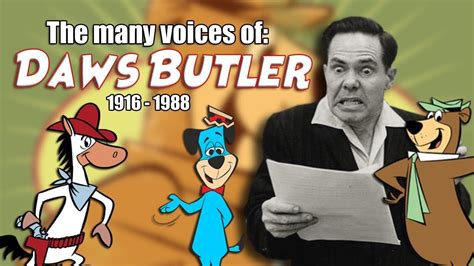 Many Voices of Daws Butler (Yogi Bear / Huckleberry Hound / AND MORE!) | Daws butler, History ...