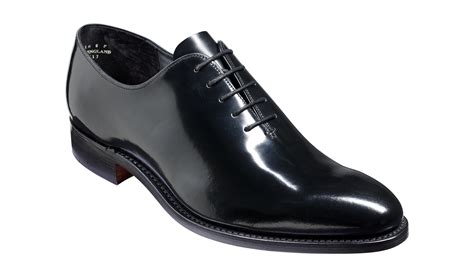 Nelson - Black Hi Shine Oxford | Mens Oxford | Barker Shoes UK