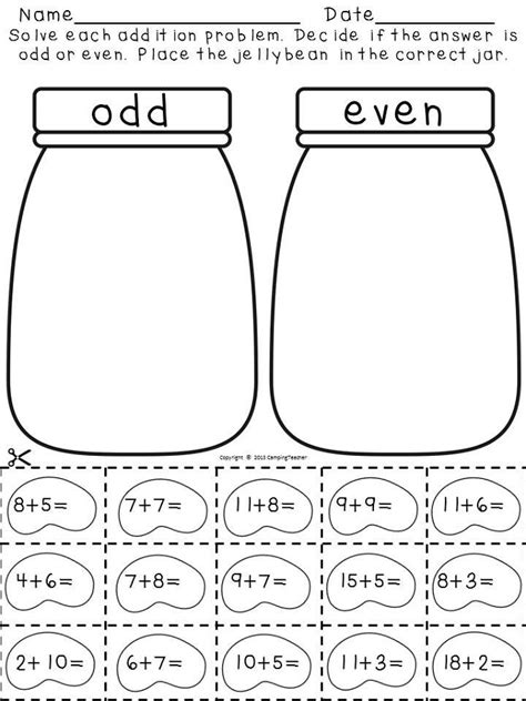 Odd And Even Worksheets Printable Activity Shelter | Images and Photos ...