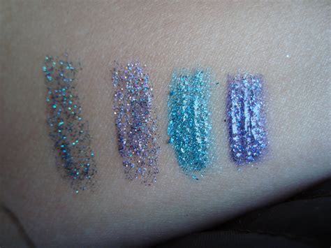 Makeup Mania ♥: Glitter 101 -- Swatches!