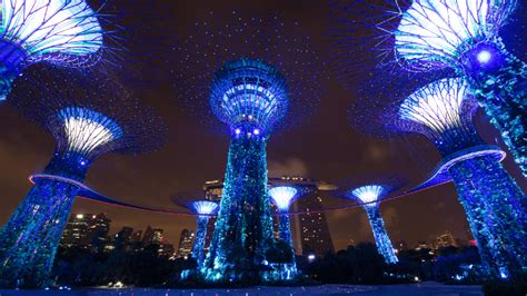 Gardens by the Bay, Supertrees - Greenroofs.com