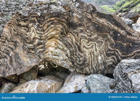 Metamorphic Rock Texture Royalty-Free Stock Photo | CartoonDealer.com ...