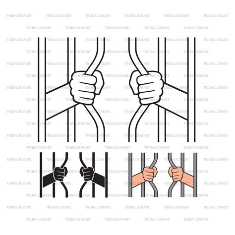 Prison Break bending Prison Bars. Cut Files for Cricut. Clip - Etsy UK