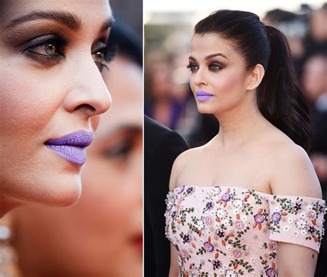 Aishwarya Rai wore a purple lipstick. Let's debate - Times of India