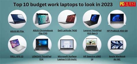 Top 10 Budget Work Laptops to Look Out For in 2023