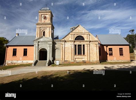 Museum and Asylum, Port Arthur Historic Penal Colony, Tasman Stock Photo, Royalty Free Image ...