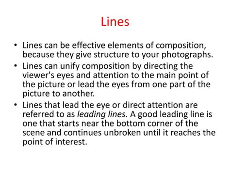 Principles of composition