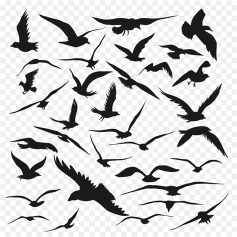 Free Birds Flying Away Silhouette, Download Free Birds Flying Away ...