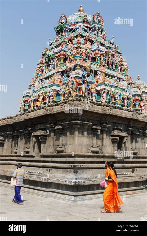 Kapaleeshwarar temple in Chennai (Madras Stock Photo - Alamy