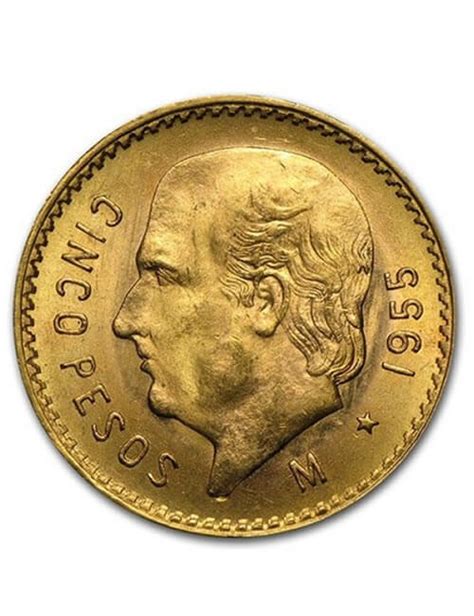 Buy Mexican 5.00 Pesos Gold Coin - Gold Dealer in NYC