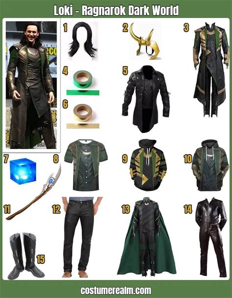 Loki Ragnarok Dark World - Costume Realm