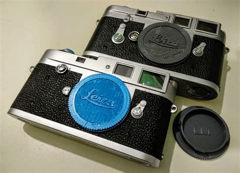 Leica M body cap by rodsgear | Download free STL model | Printables.com