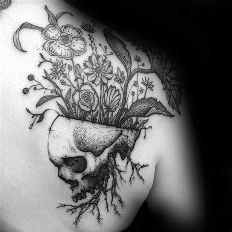 50 Life Death Tattoo Designs For Men - Masculine Ink Ideas