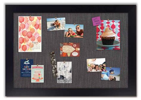 Large Framed Bulletin Board | Fabric Bulletin Boards For Sale | Corkboard.com