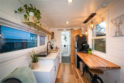 Kitchen & Table - A Tiny Slice of Heaven by Alternative Living Spaces Modern Tiny House, Tiny ...
