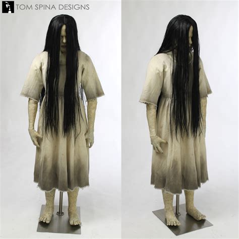 The Ring Samara Movie Costume Display Mannequin - Tom Spina Designs | Horror movie costumes ...