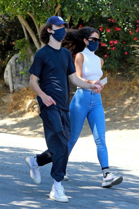 EIZA GONZALEZ and Timothee Chalamet Out Hiking in Los Angeles 06/28 ...