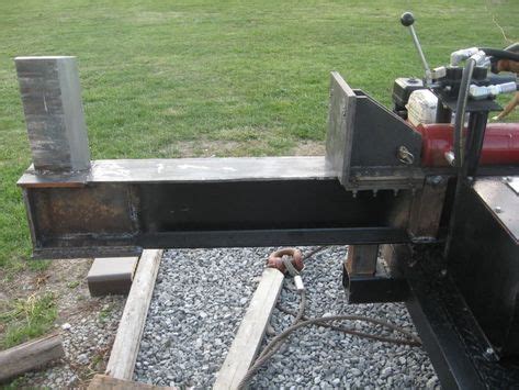 Click this image to show the full-size version. | Log splitter, Wood splitter, Homemade tools